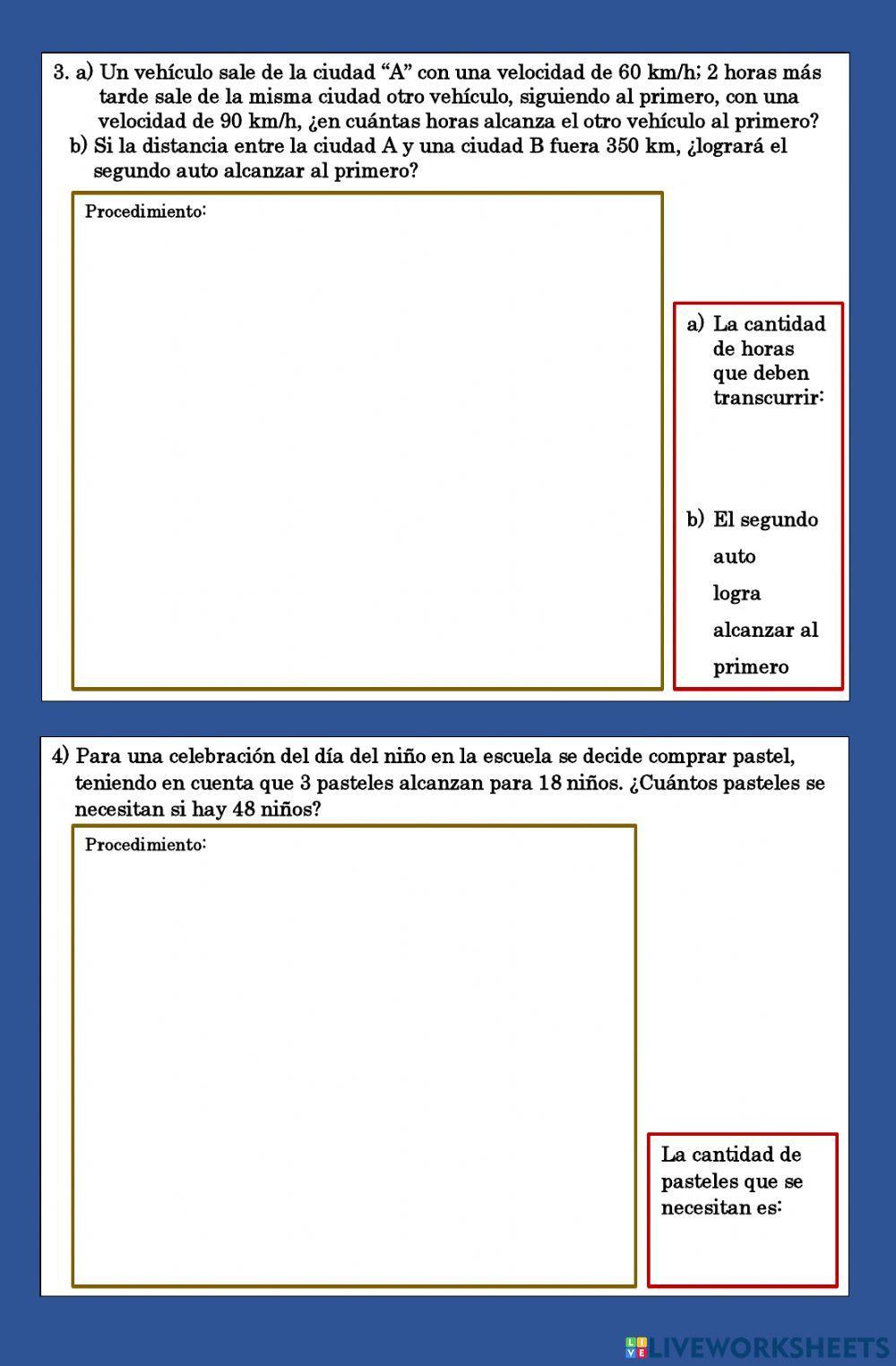 Aplicaciones de las ecuaciones de primer grado