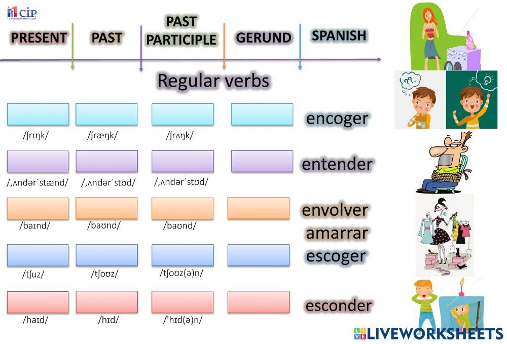 Verbs week 46 exam