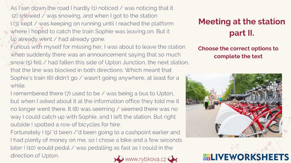 Meeting at the station II - Com.First U2wb