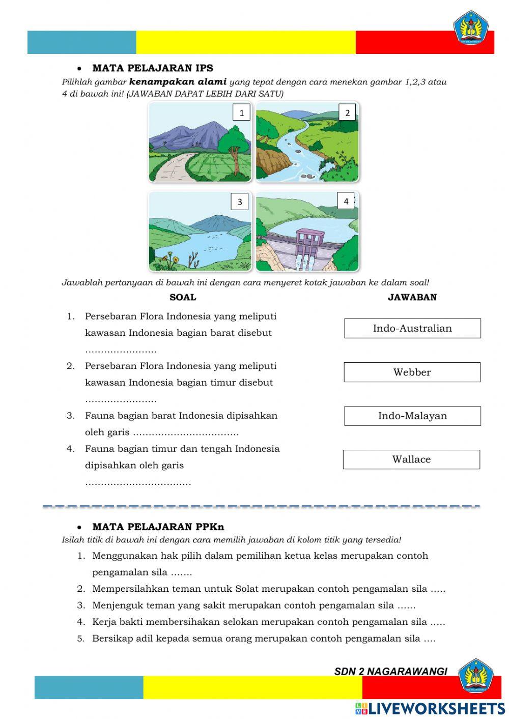 PH Kelas V Tema 1 Subtema 2
