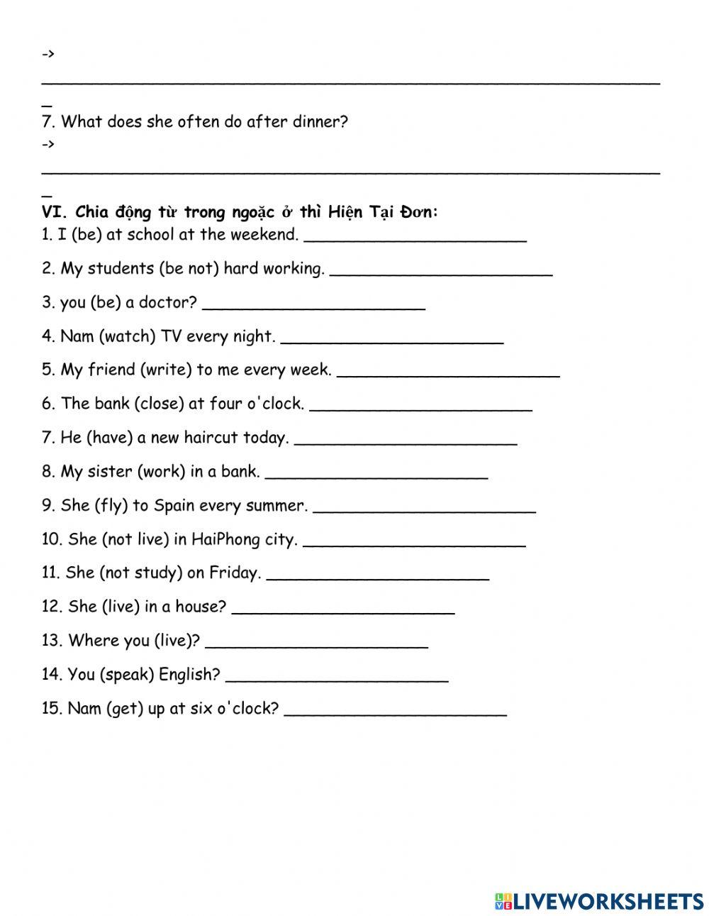 English Level 7-U1test C