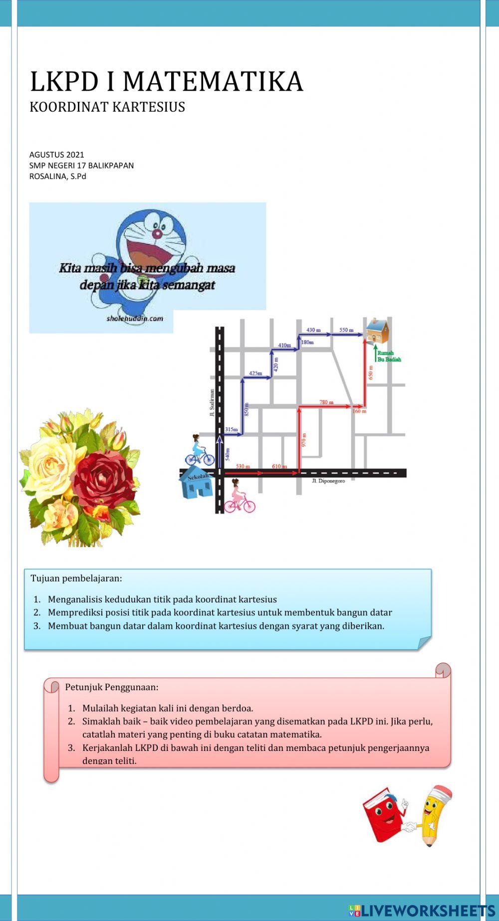 Koordinat kartesius 1