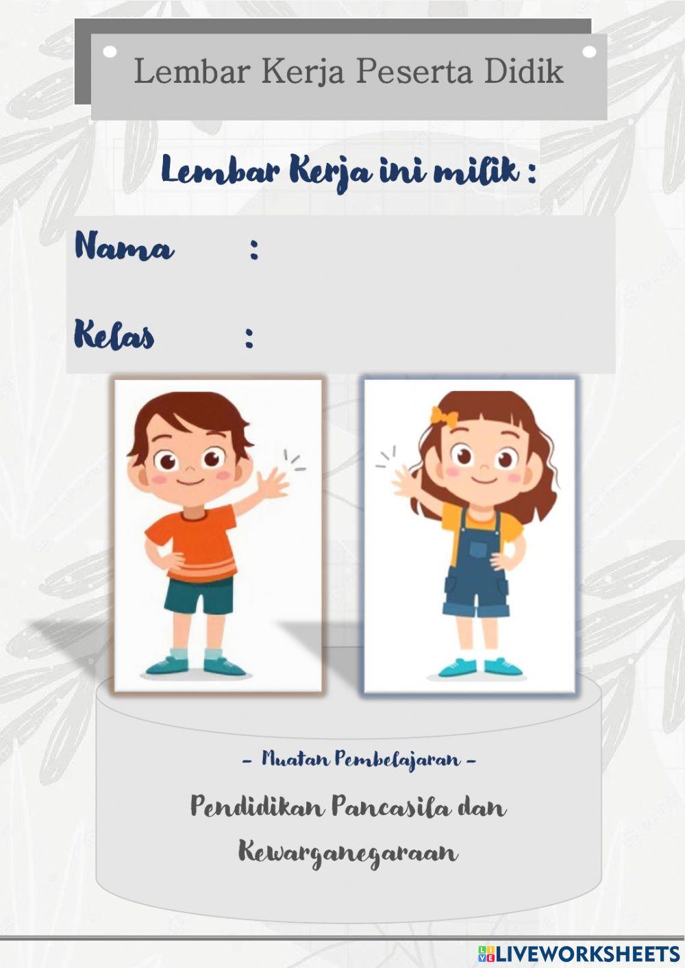 Kegiatan 3 Sila-sila Pancasila