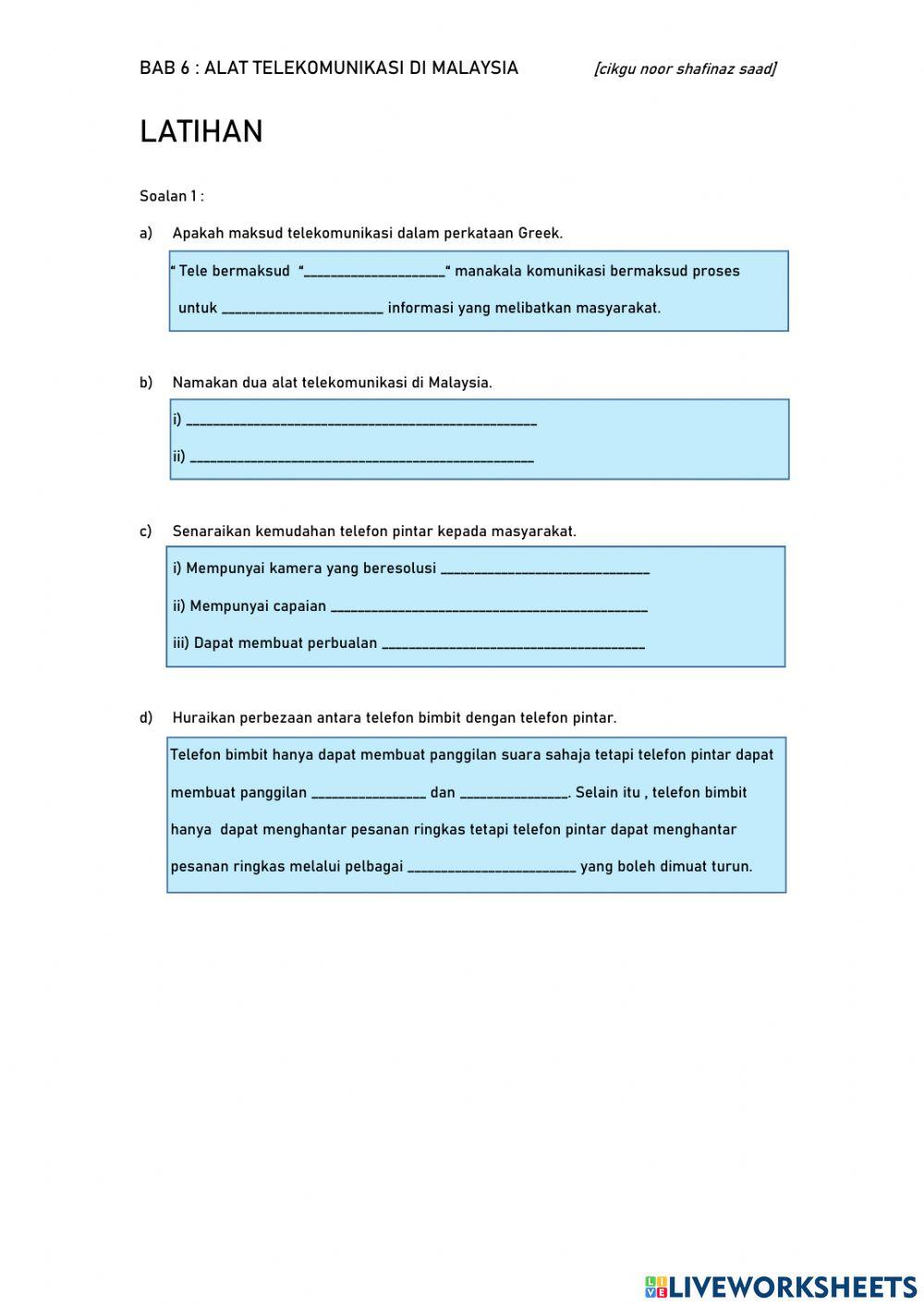 Bab 6 telekomunikasi