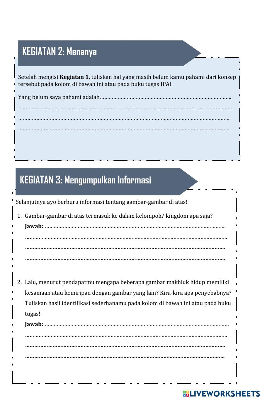 Klasifikasi Makhluk Hidup (P2)