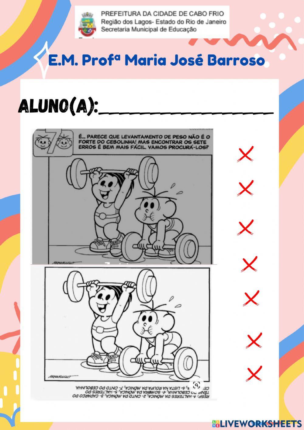 Jogo de sete erros olimpiada