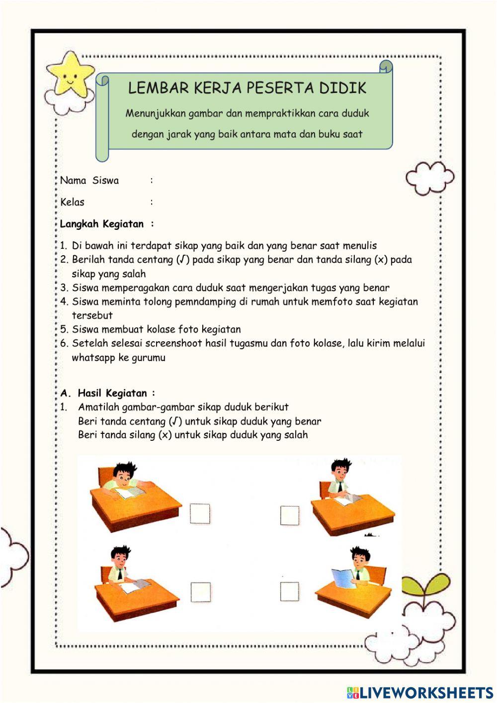 Sikap yang baik saat belajar