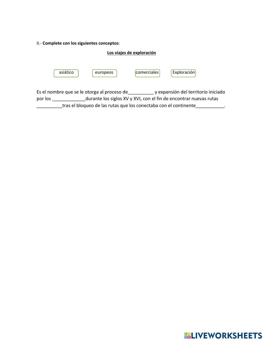 Guía los viajes de exploración