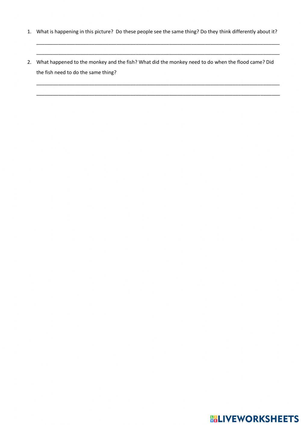 The Monkey and the Fish