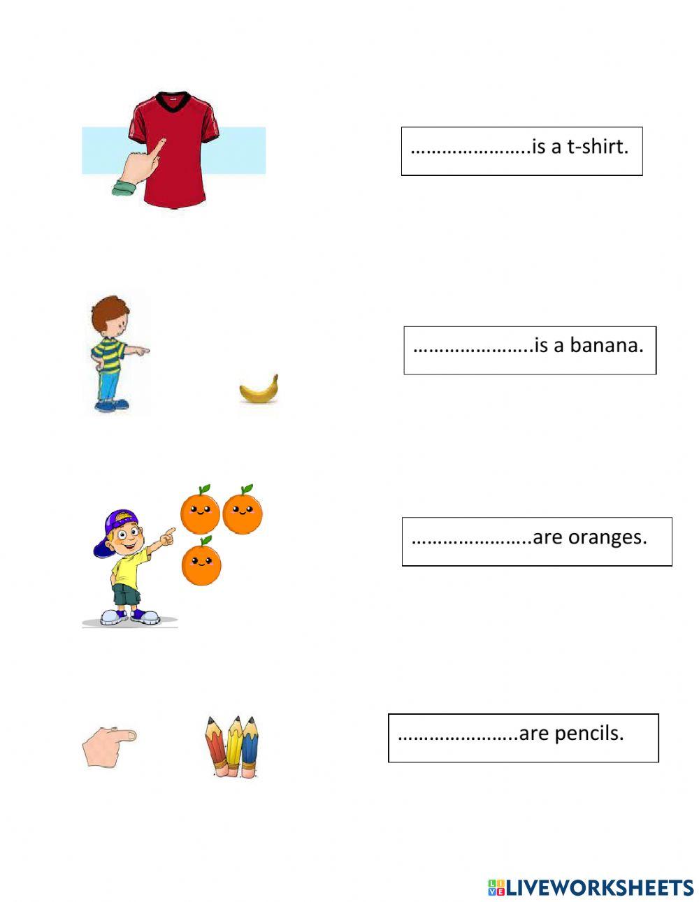 This, that, these, those