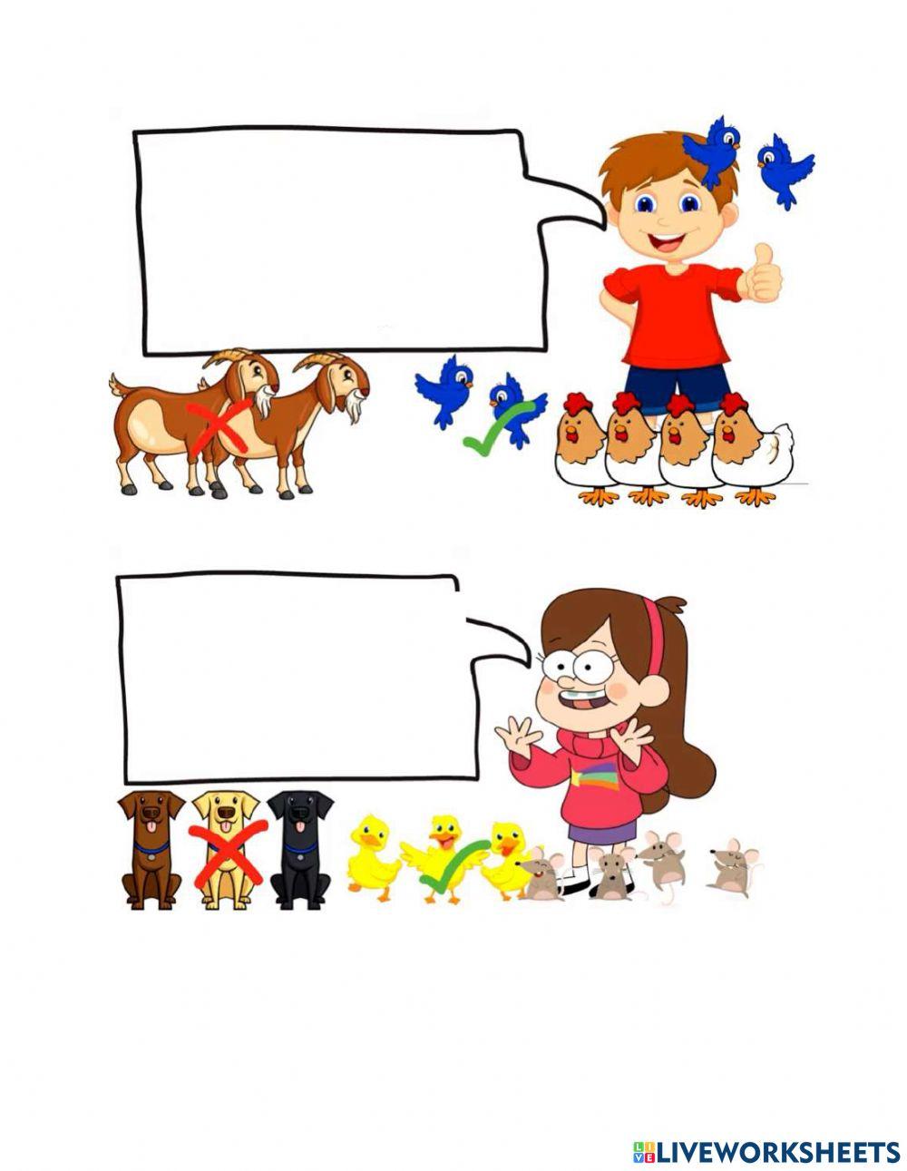 Cefr pets show, writing like & dislike