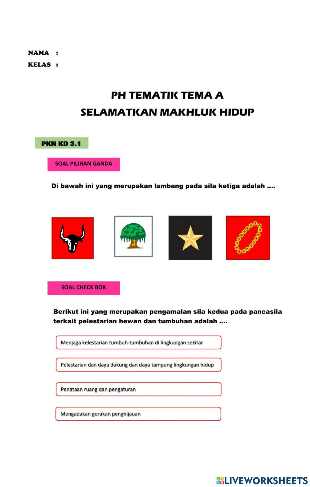 Ph tematik tema a pkn