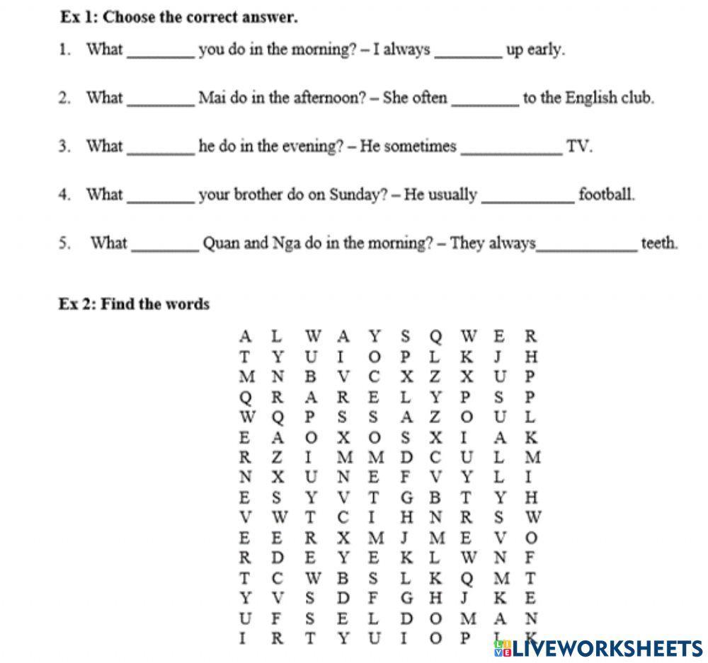 English 5- Unit 2- Lesson 1