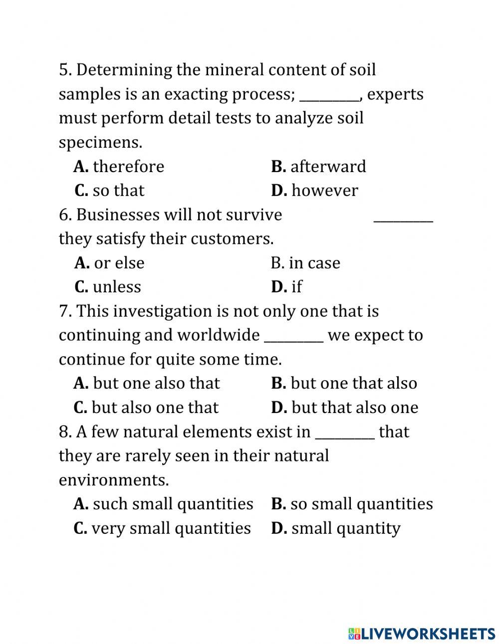 MODULE 21: CONJUNCTIONS