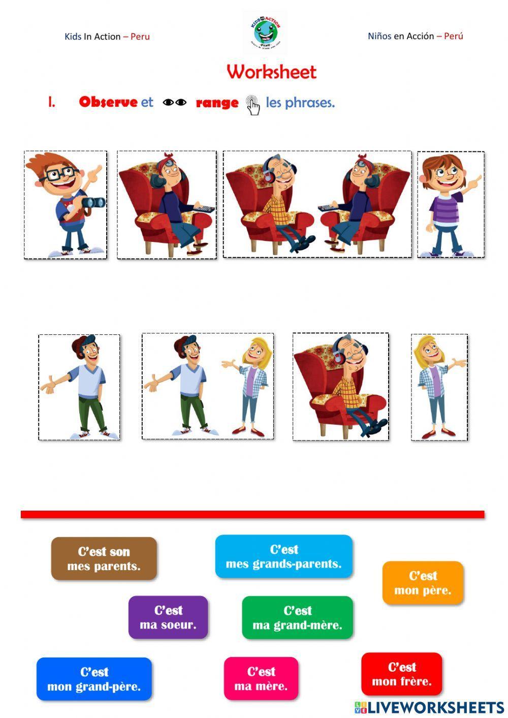 ENFANTS 6 - Leçon 1 - (1) La famille