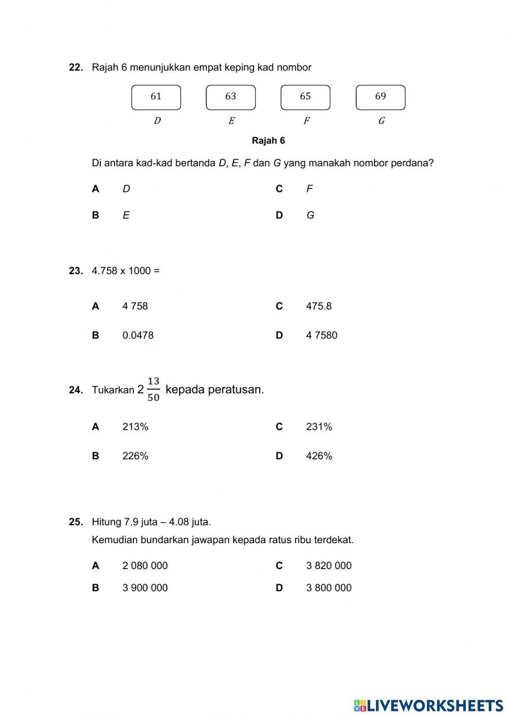 1240658 ujian matematik tahun 6 khairina23