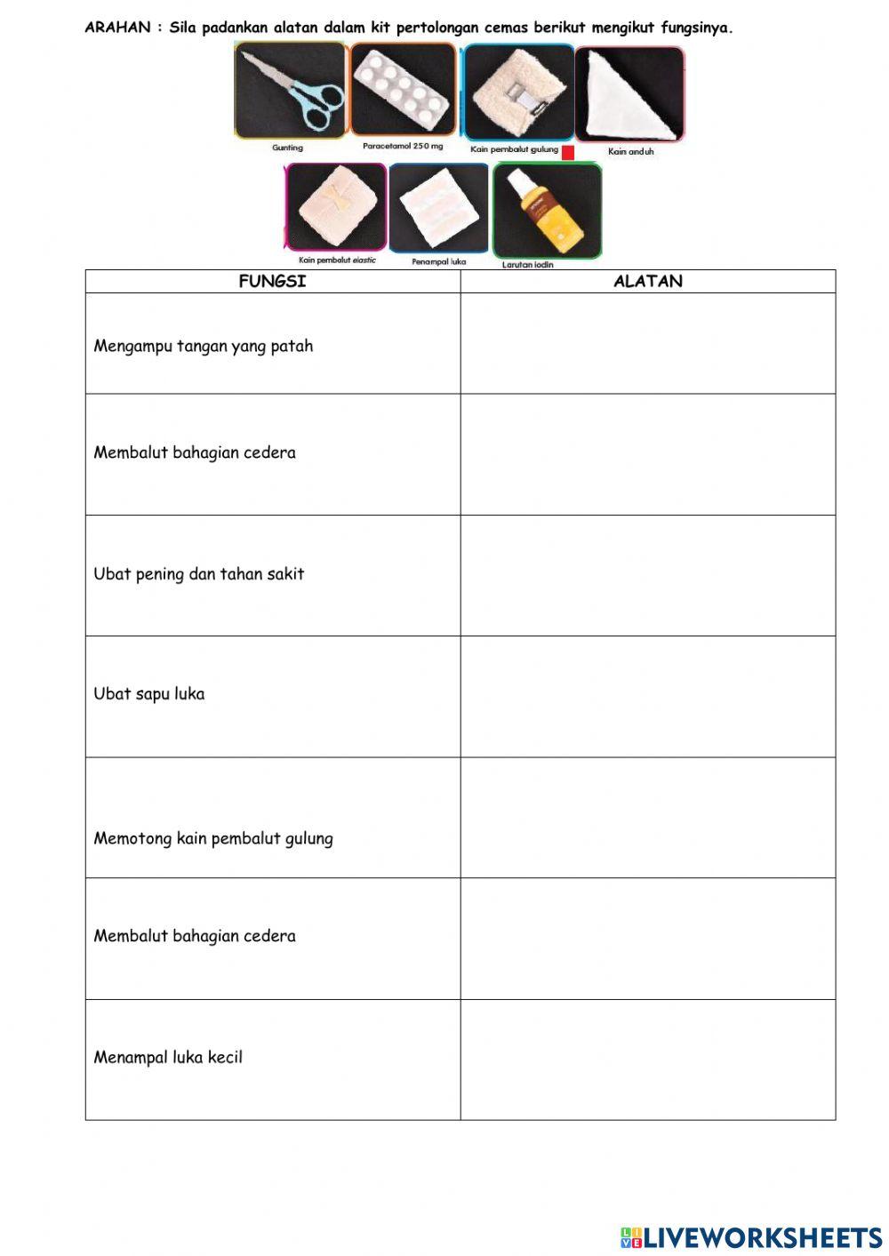 Pengurusan diri kssmpk ting 1