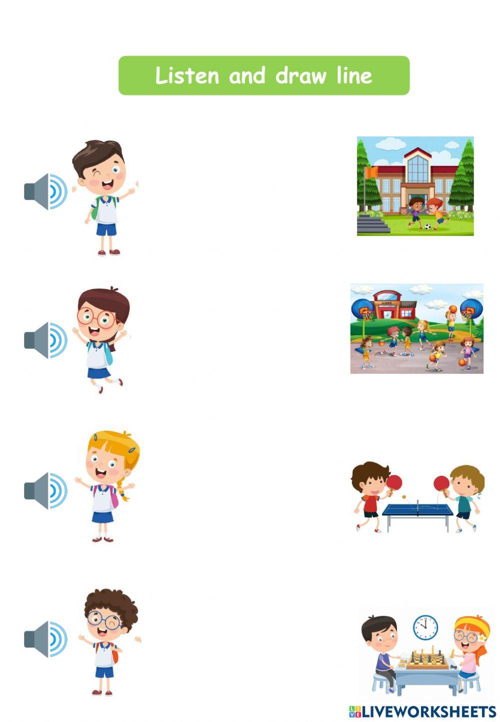 WS What do you do at break time? (day 1)