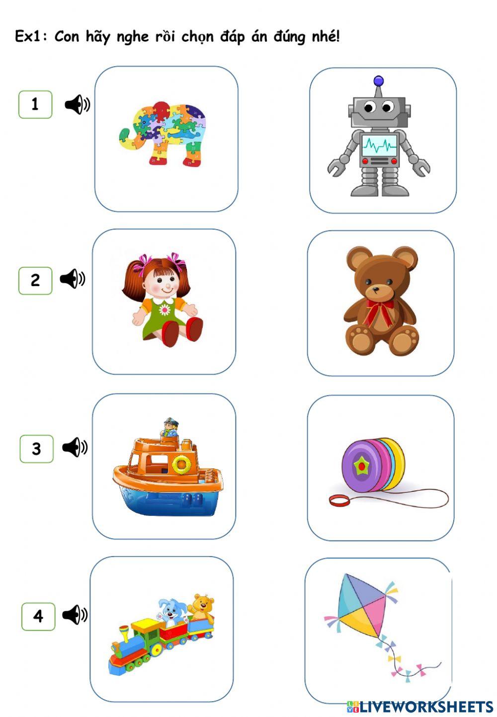 Unit 15: do you have any toys?