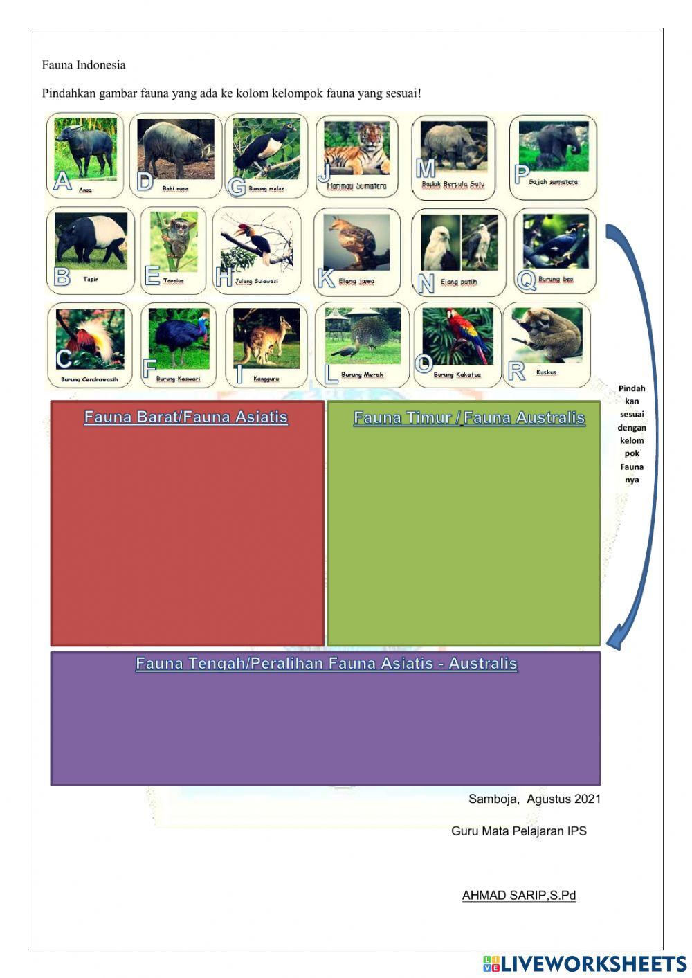 Keadaan Alam Indonesia (Flora dan Fauna)