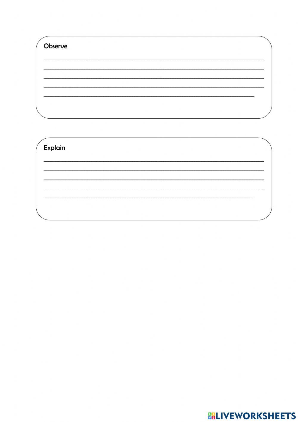 My Sciencie Inverstigation