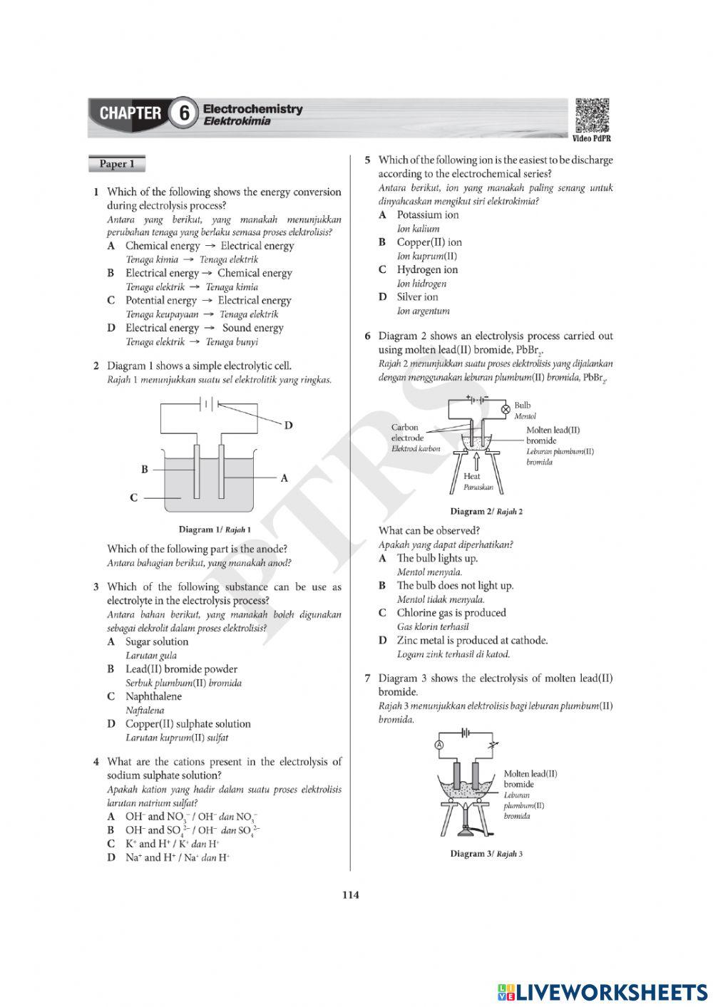 Sains ting 5 bab 6: elektrokimia