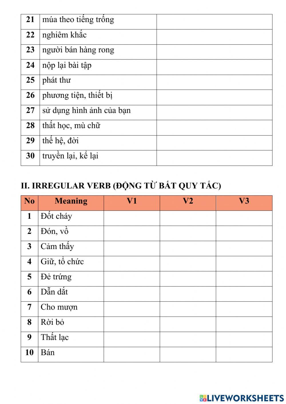 Grade 9 - Unit 4 (Part 2)
