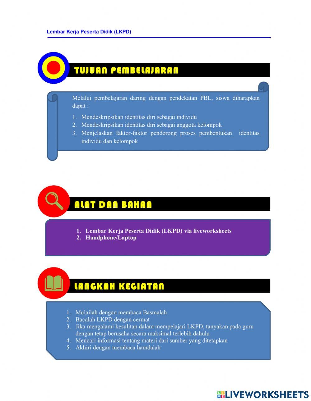 Realitas Identitas Individu dan Kelompok