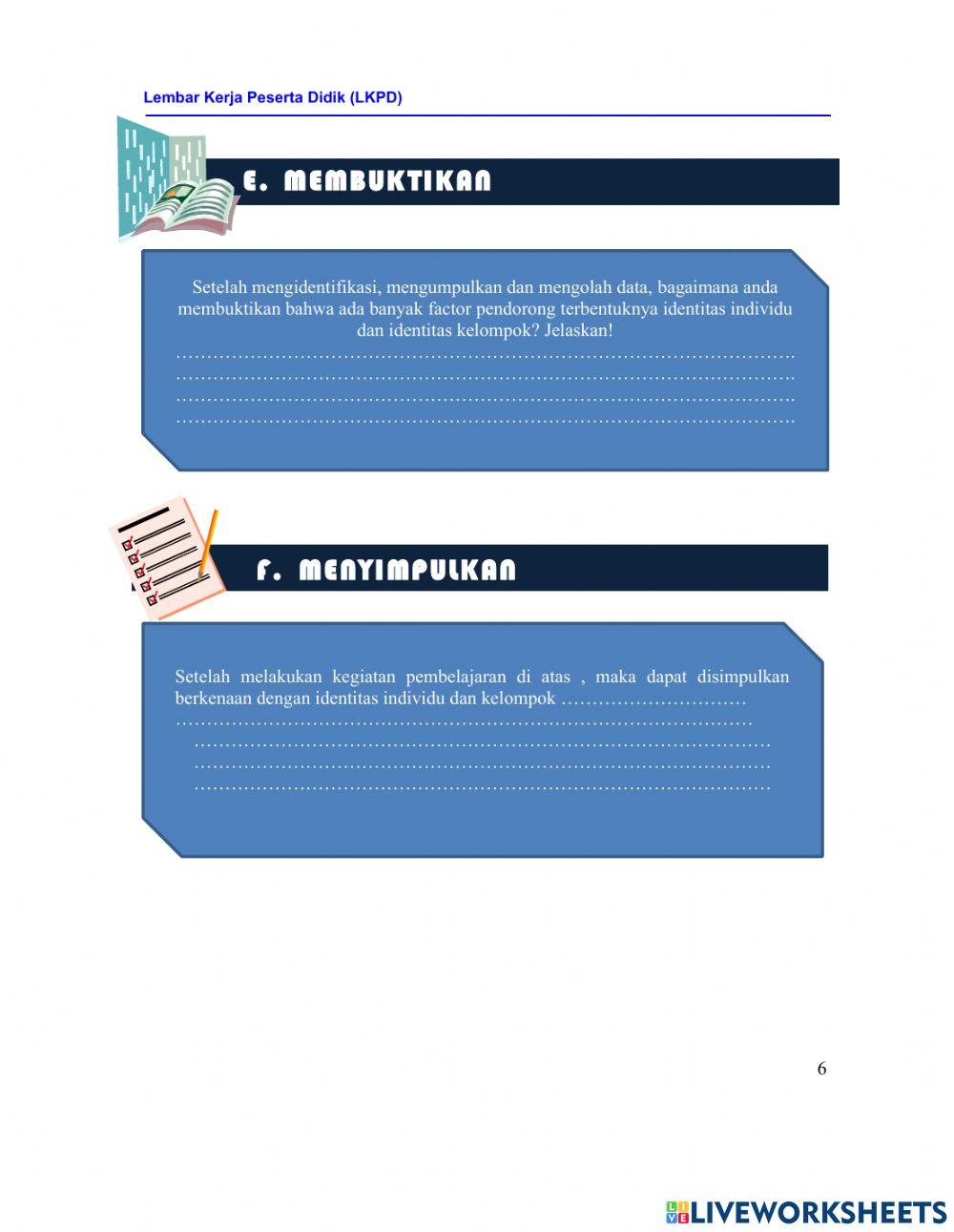 Realitas Identitas Individu dan Kelompok