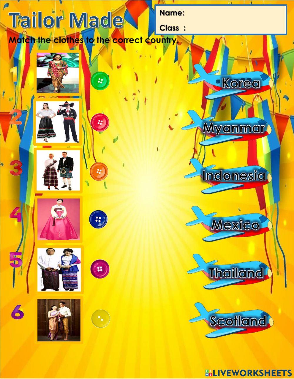 Year 6 Unit 11 Tailor Made