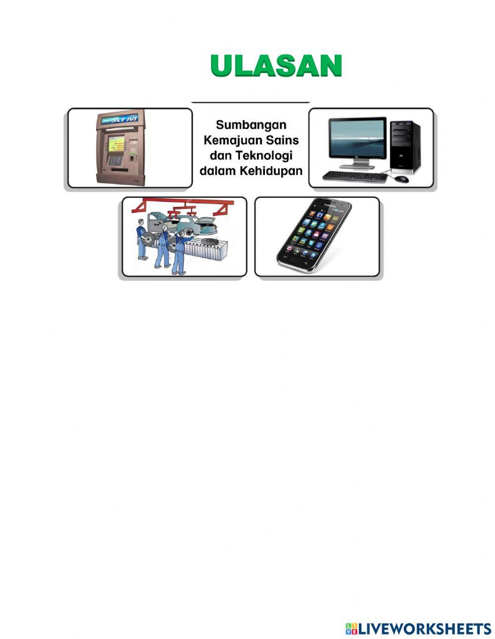 Ulasan - KEMAJUAN SAINS