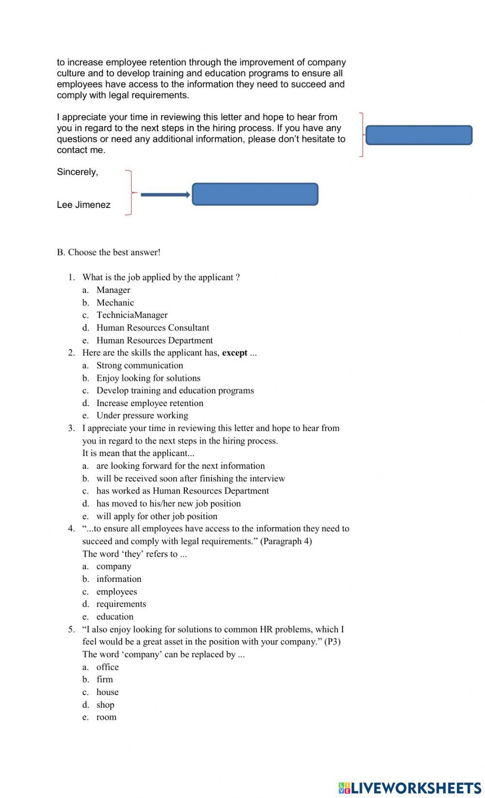 Application Letter Application Letter