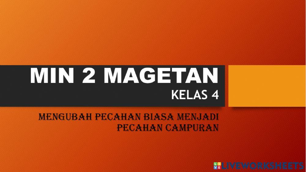 Mengubah pecahan biasa menjadi pecahan campuran
