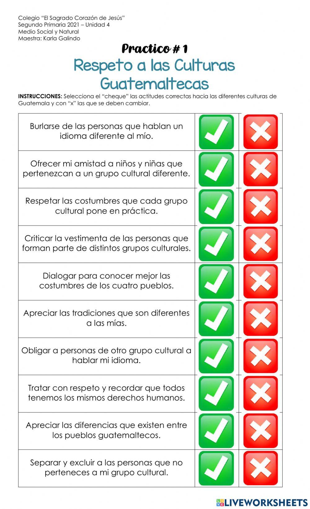 Respeto a otras culturas