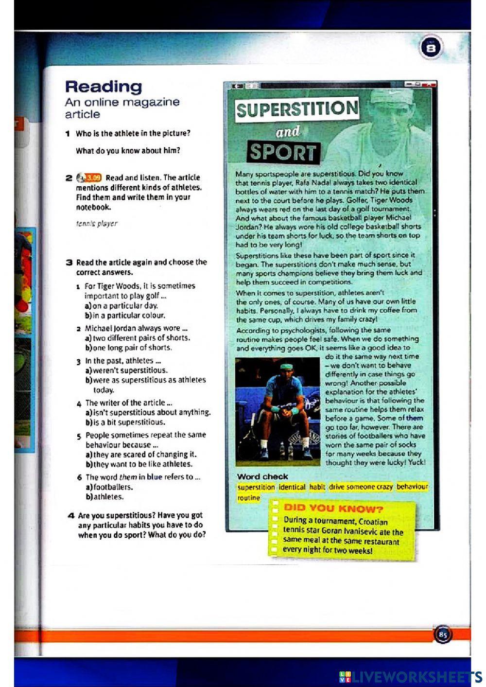 PULSE 2 Unit 8 Page 85