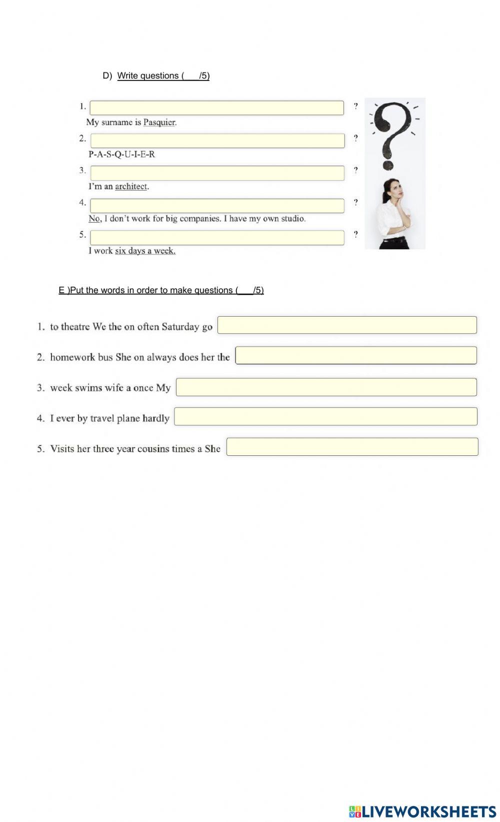 English file elem tests 1-4