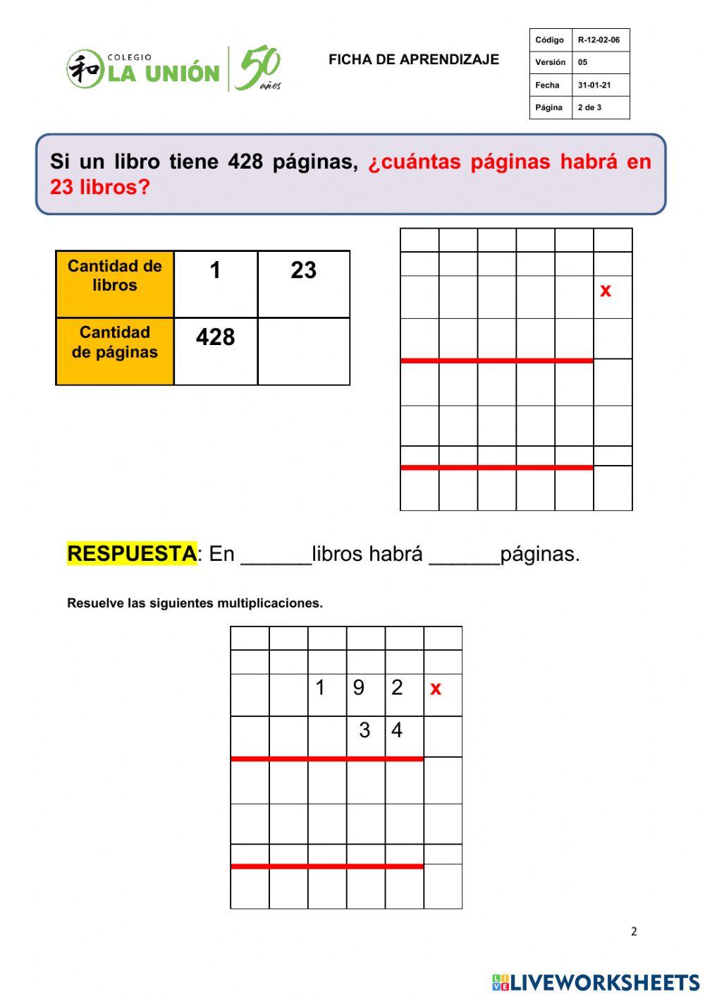Demuestro lo aprendido 1-multiplicaciones