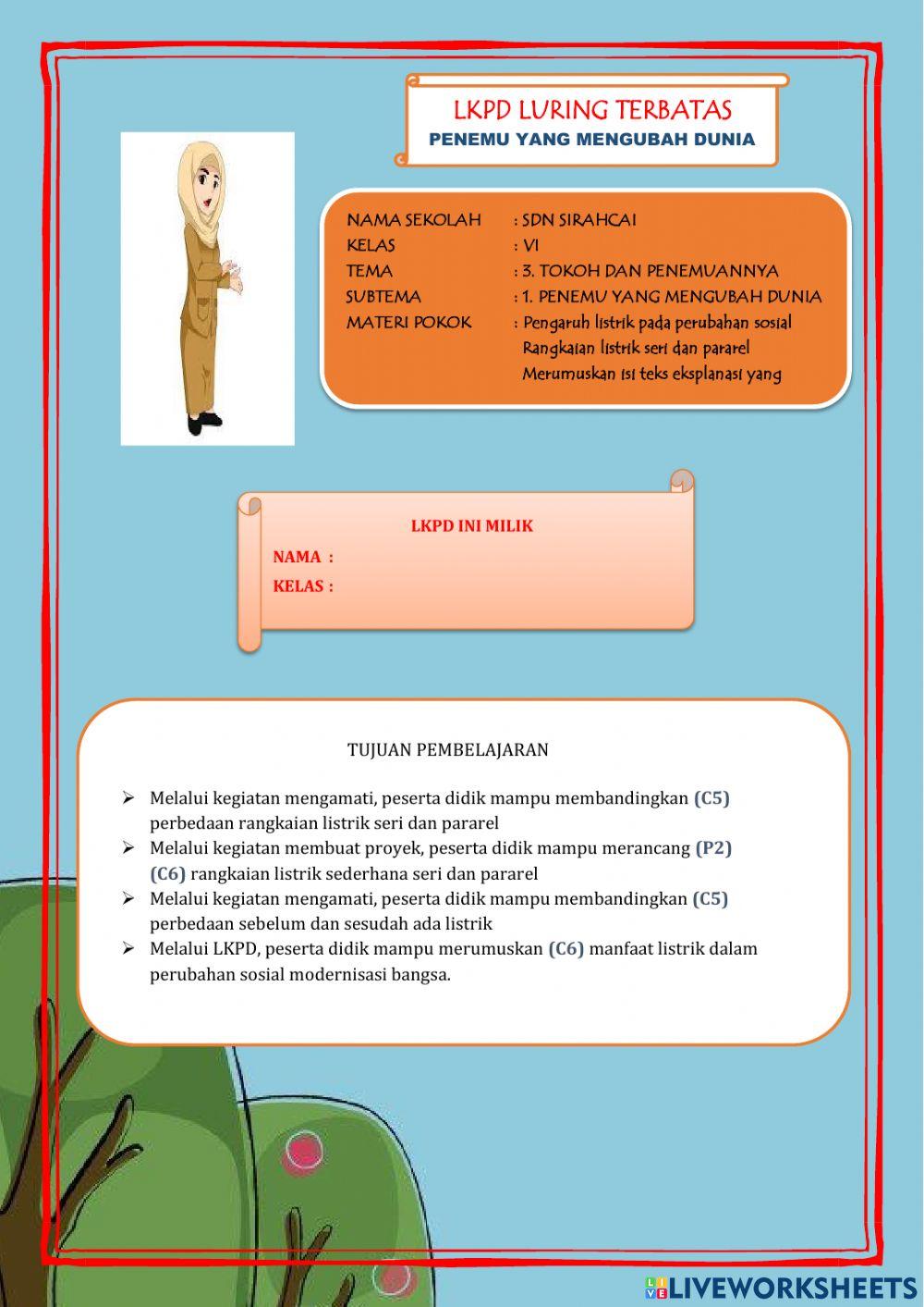 Neneng nuraeni materi ajar kelas v sd