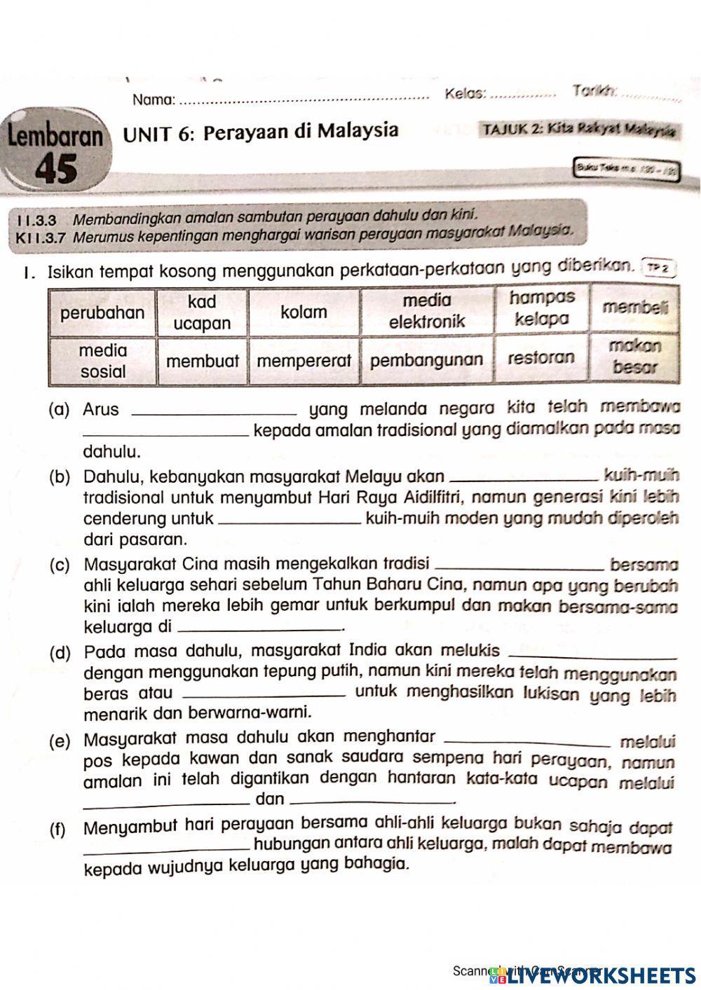 Perayaan di Malaysia