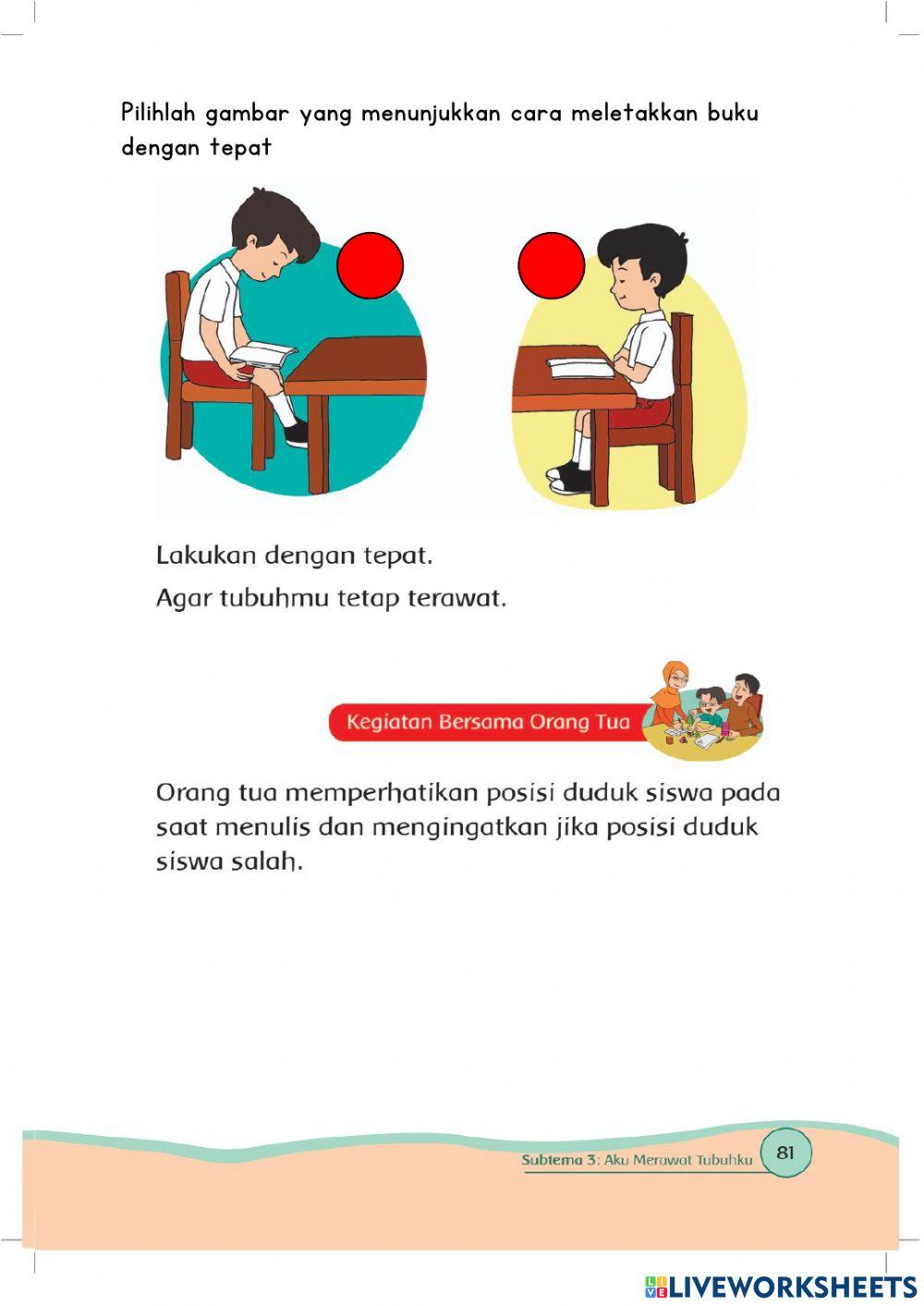 Kelas 1 Tema 1 Halaman 77, 80, 81