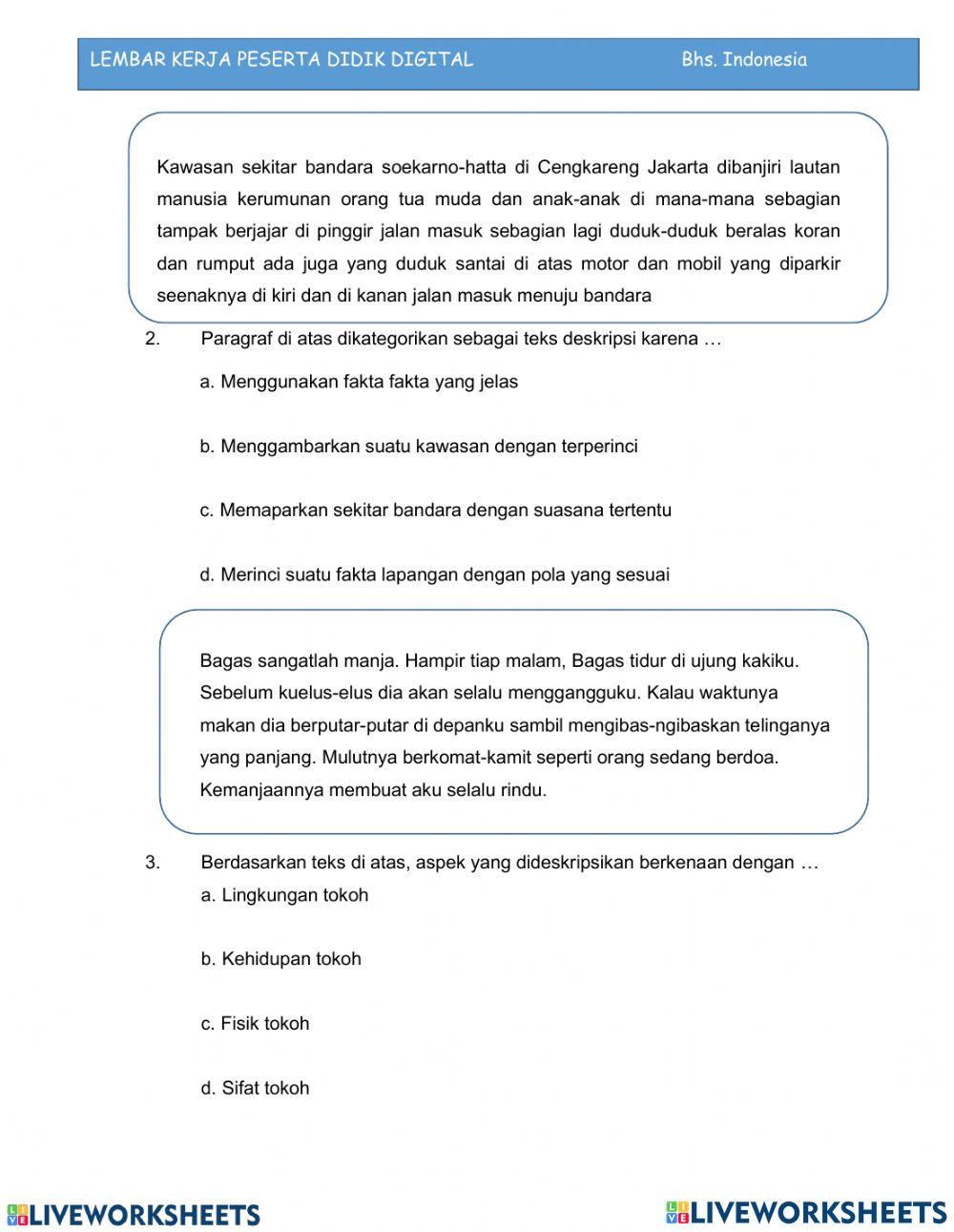 LKPD Teks Deskripsi