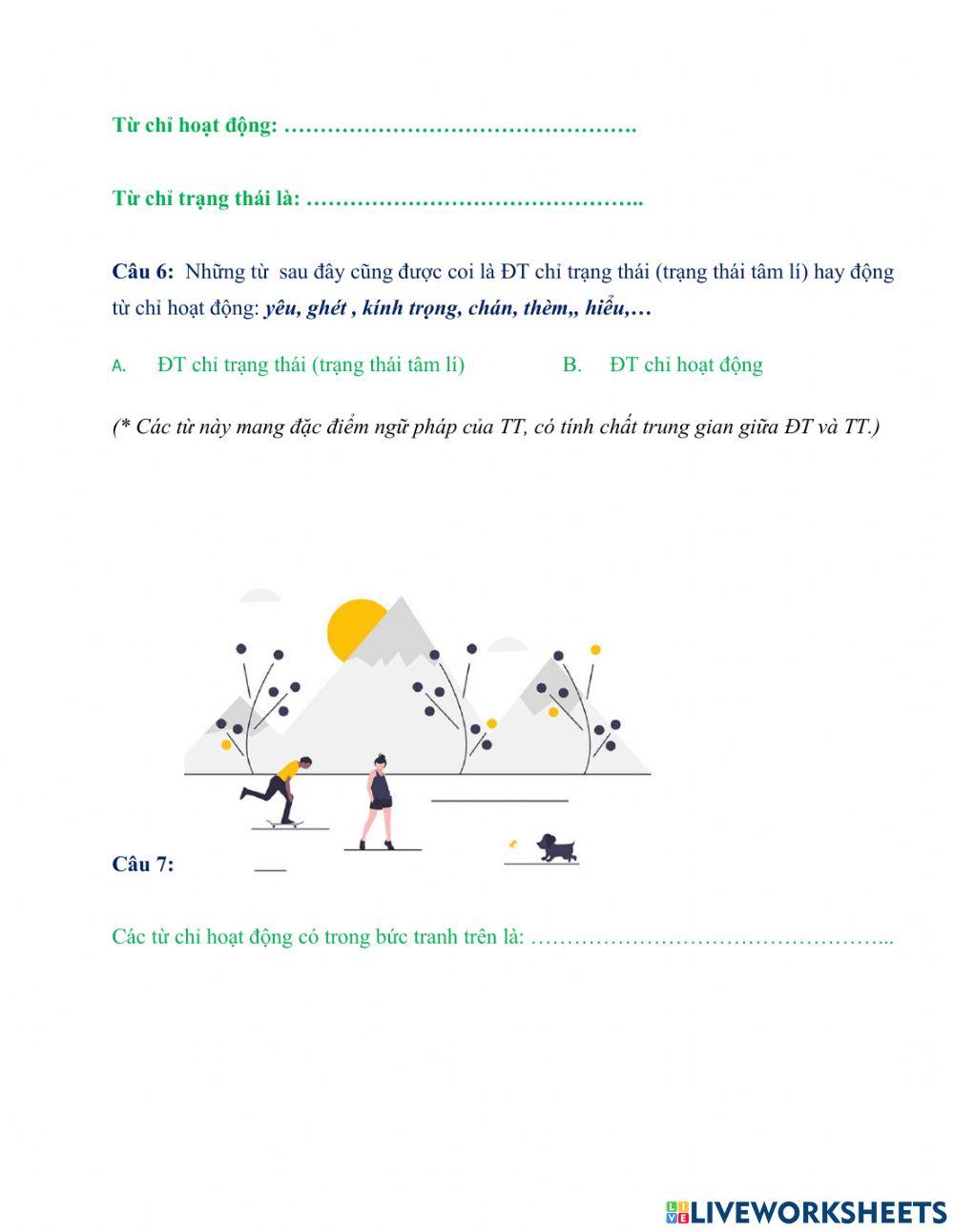 Luyện từ và câu