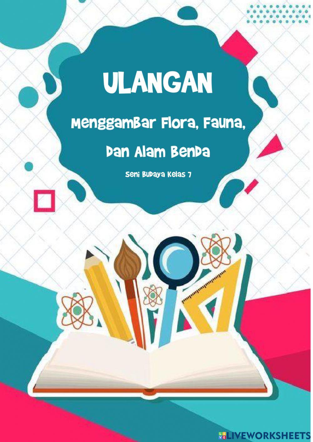 Ulangan kelas 7 menggambar bentuk