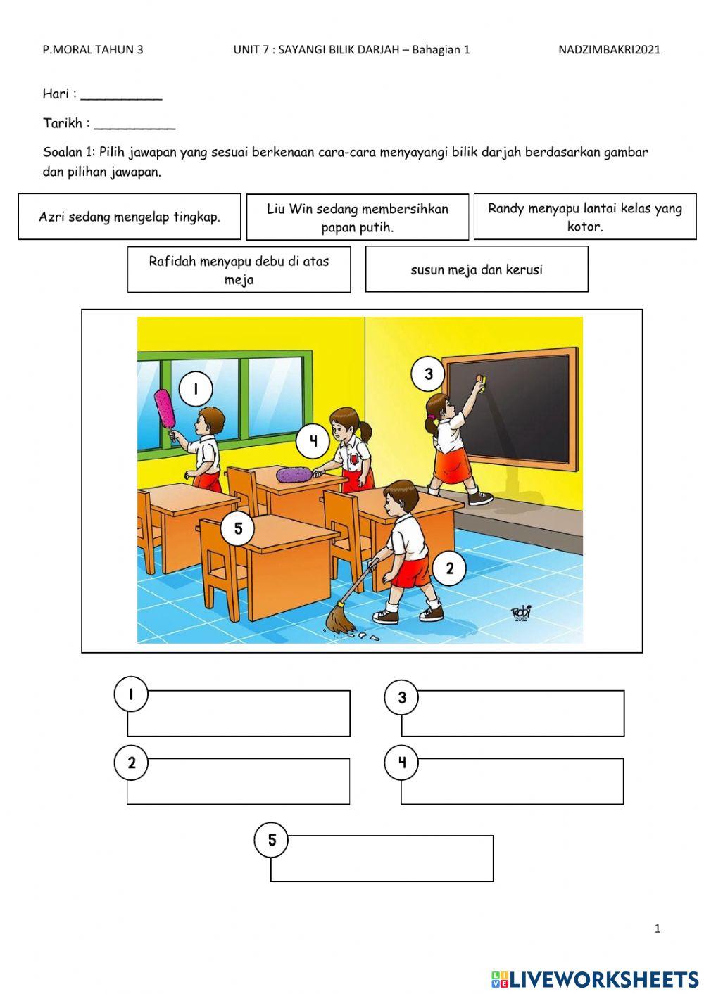 Sayangi Bilik Darjah