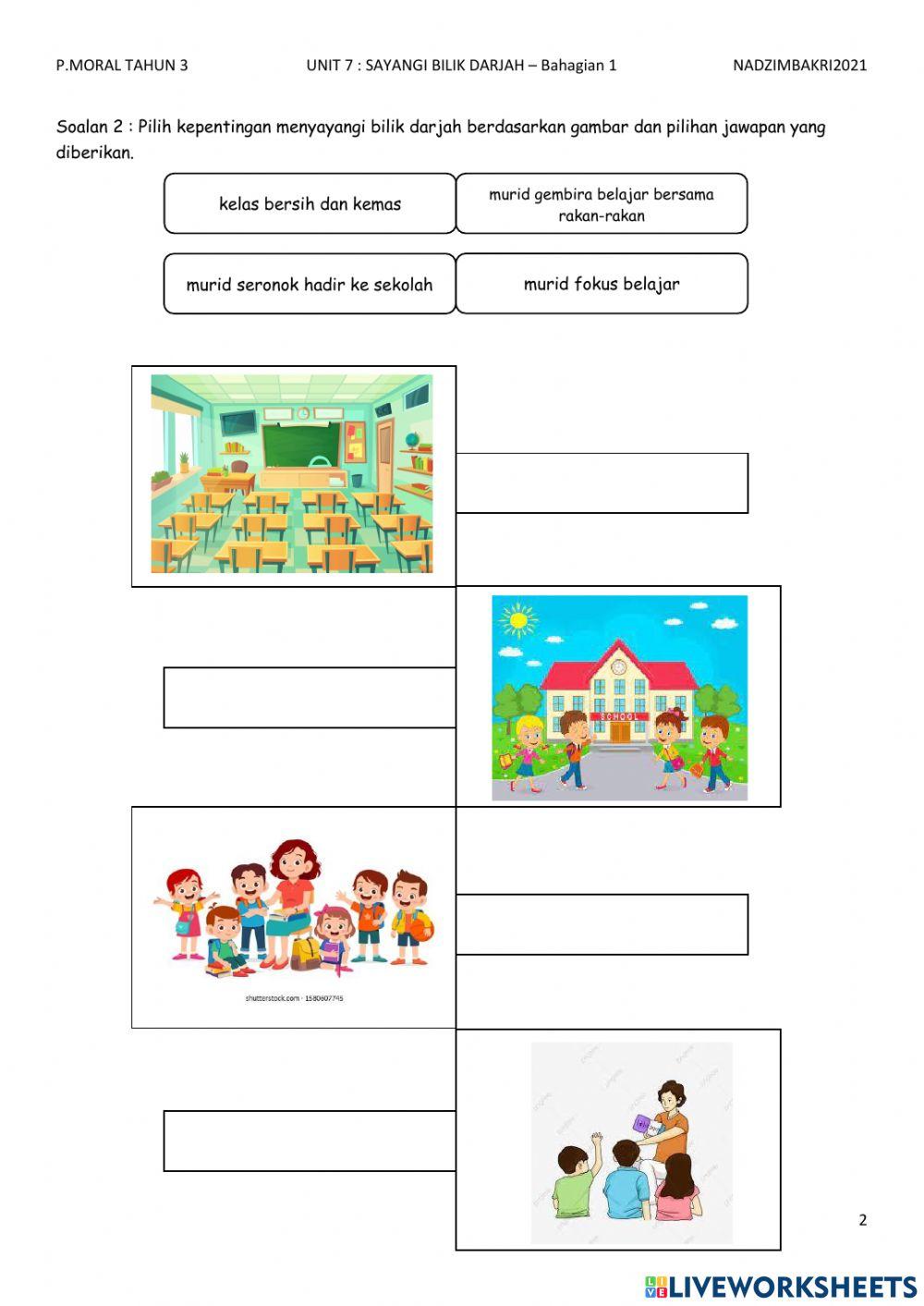 Sayangi Bilik Darjah