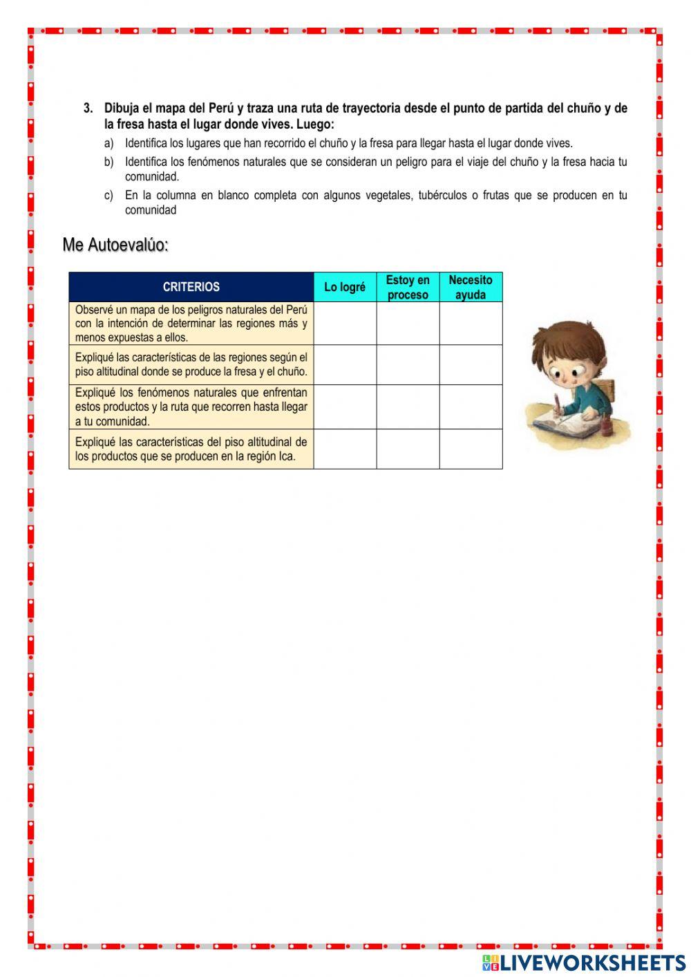Conoce el espacio peruano a partir de sus viajeros la fresa y el chuño