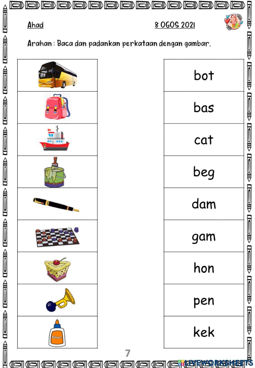 Perkataan kvk siri 1