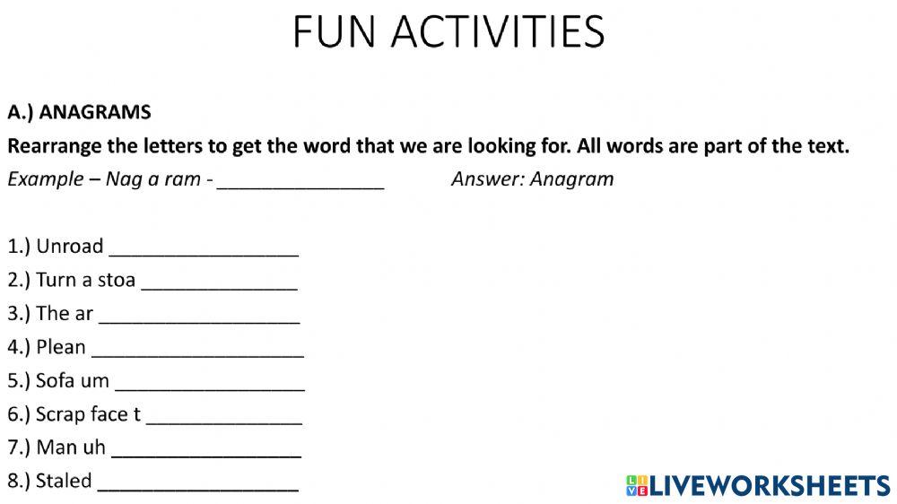 English Fun Activities About Space Worksheet Live Worksheets english-fun-activities-about-space-worksheet-live-worksheets