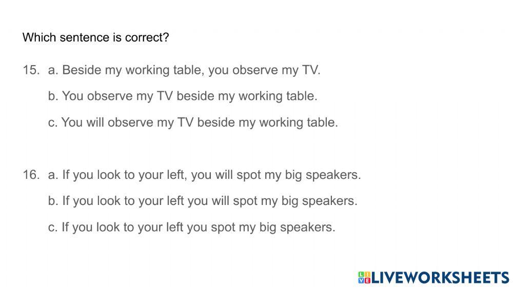 Common Mistakes (Descriptive Paragraph)