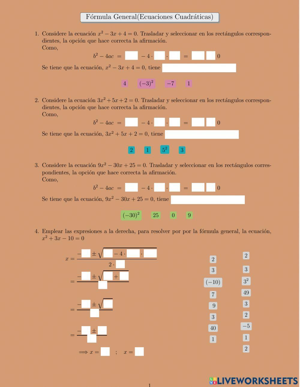 Trabajo de clase4 formula general